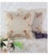 FUNDA PARA ALMOHADA CON BORDADO 0.45X0.45