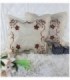 FUNDA PARA ALMOHADA CON BORDADO 0.45X0.45