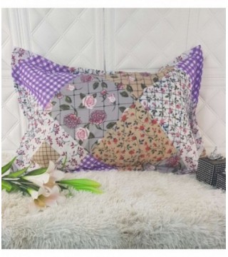 FUNDA PARA ALMOHADA 0.50X0.70 ESTAMPADO LILA