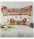 FUNDA PARA ALMOHADA 0.50X0.70 ESTAMPADO DE TIGRE
