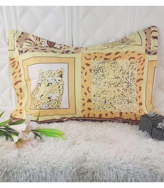 FUNDA PARA ALMOHADA 0.50X0.70 ESTAMPADO TIGRE