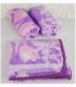 MANTITA PARA BEBE 0.90X1M LILA ESTAMPADO VARIOS