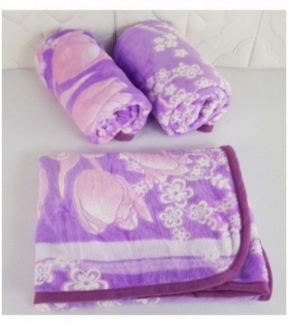 MANTITA PARA BEBE 0.90X1M LILA ESTAMPADO VARIOS