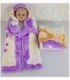 FRAZADITA CON CIERRE PARA BEBE 0.80X0.90 VIOLETA
