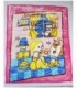 FRAZADITA PARA BEBE 1.10X1.40 ROSADO ESTAMPADO