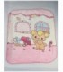 FRAZADITA PARA BEBE 1X1.20 ROSADO ESTAMPADO