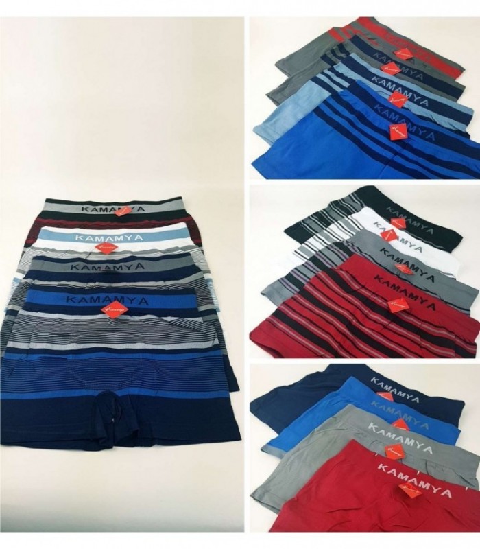 BOXER MASCULINO VARIOS COLORES- TAMAÑO P,M,G,GG