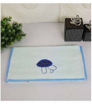 TOALLITA 0.35X0.70 COLOR CELESTE CON DISEÑO