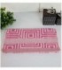TOALLITA 0.30X0.70 COLOR ROSADO CON DISEÑO