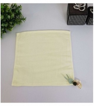 TOALLITA 0.25X0.25 COLOR AMARILLO CON DISEÑO