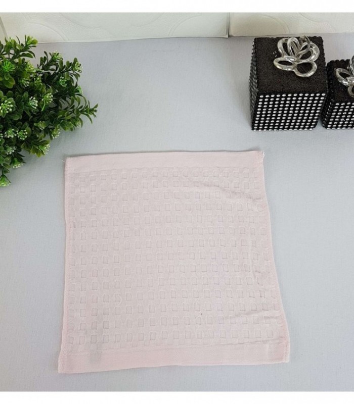 TOALLITA 0.25X0.25 COLOR ROSADO