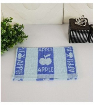 TOALLITA 0.25X0.50 COLOR AZUL CON DIBUJO