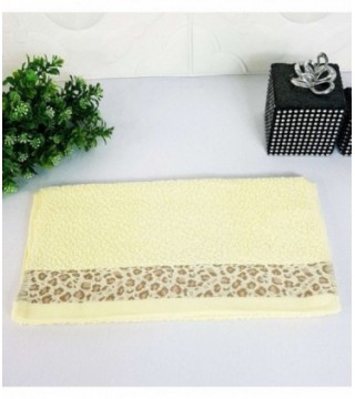 TOALLITA 0.35X0.70 COLOR AMARILLO CON DETALLE