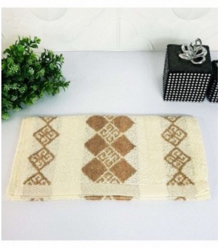 TOALLITA 0.35X0.70 COLOR AMARILLO CON DISEÑO