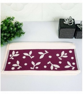 TOALLITA 0.35X0.70 COLOR ROSADO CON DETALLE