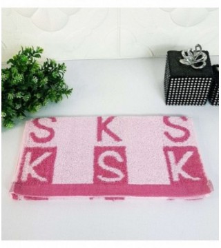 TOALLITA 0.35X0.70 COLOR ROSADO CON DISEÑO