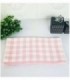 TOALLITA 0.35X0.70 COLOR ROSADO CUADRILLE