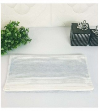 TOALLITA 0.30X0.70 COLOR GRIS A RAYAS 4