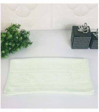TOALLITA 0.35X0.70 COLOR VERDE AGUA