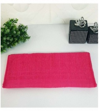 TOALLITA 0.35X0.70 COLOR ROSADO OSCURO