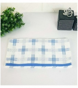 TOALLITA 0.35X0.70 COLOR AZUL CUADRILLE