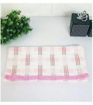 TOALLITA 0.35X0.70 COLOR ROSADO CUADRILLE