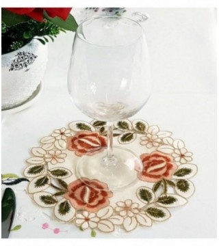 PORTA VASO REDONDO 0.20CM BORDADO