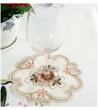 PORTA VASO REDONDO 0.20CM BORDADO