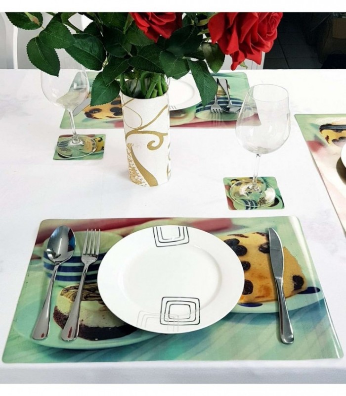 INDIVIDUAL 0.30X0.45 CON PORTA VASO- DE PLASTICO