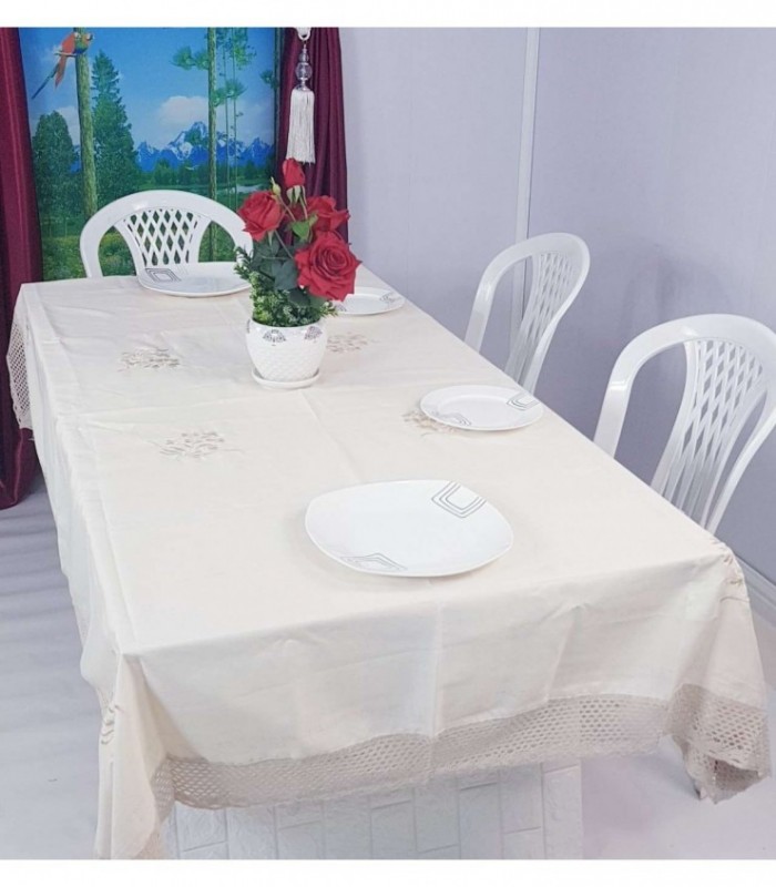 MANTEL 1.40X2.20 BORDADO