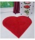 TAPETE DISEÑO CORAZON 1M. COLOR ROJO