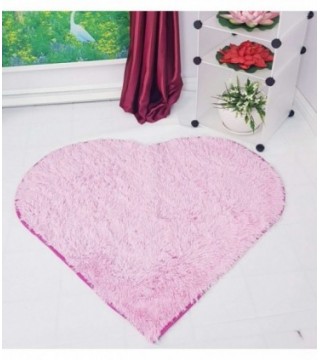 TAPETE DISEÑO CORAZON 1M. COLOR ROSADO