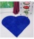 TAPETE DISEÑO CORAZON 1M. COLOR AZUL
