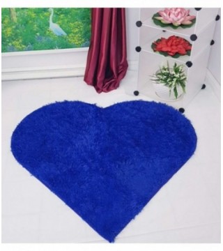 TAPETE DISEÑO CORAZON 1M. COLOR AZUL