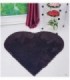 TAPETE DISEÑO CORAZON 1M. COLOR MARRON