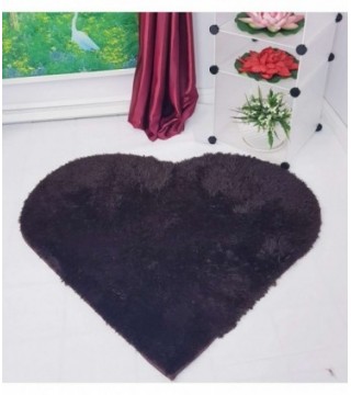 TAPETE DISEÑO CORAZON 1M. COLOR MARRON