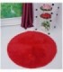 TAPETE REDONDO 1M. COLOR ROJO