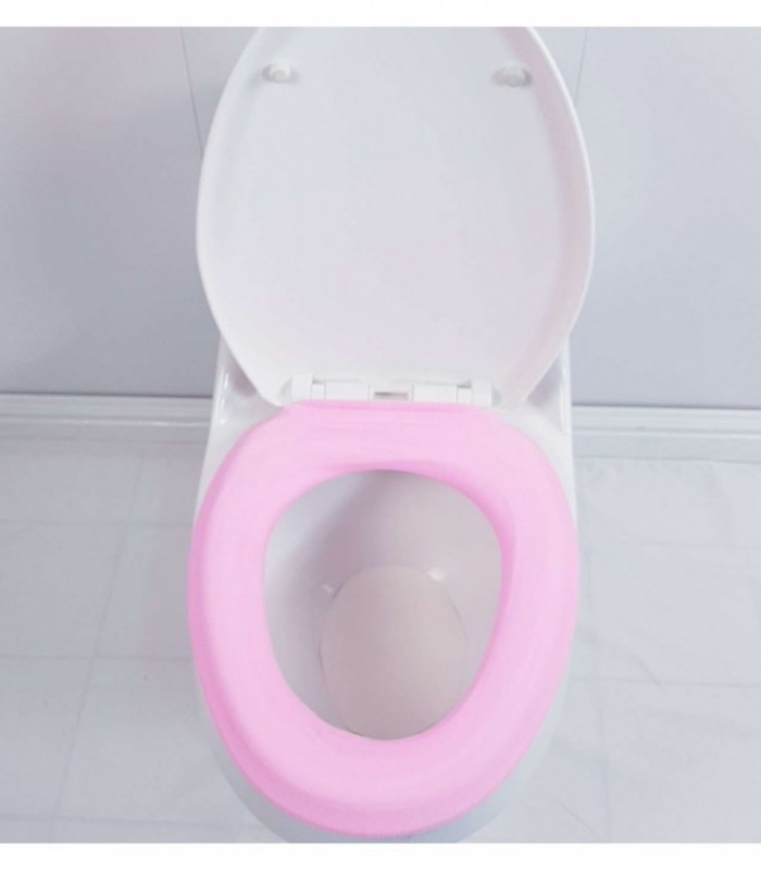 CAPA PARA INODORO COLOR ROSADO