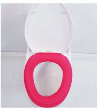 CAPA PARA INODORO COLOR ROSADO OSCURO