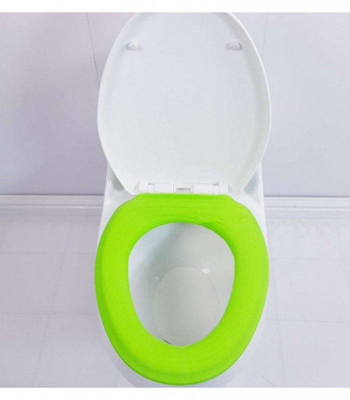CAPA PARA INODORO COLOR VERDE LIMON
