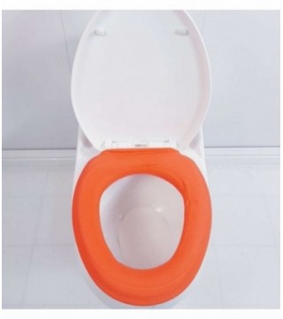 CAPA PARA INODORO COLOR NARANJA