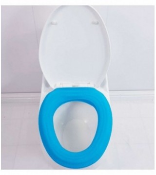 CAPA PARA INODORO COLOR TURQUESA