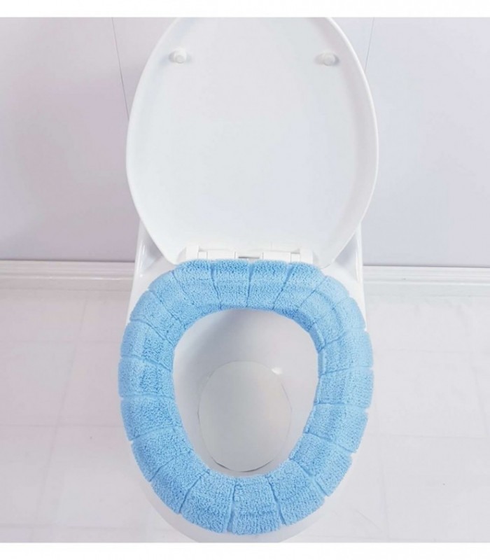 CAPA PARA INODORO COLOR CELESTE