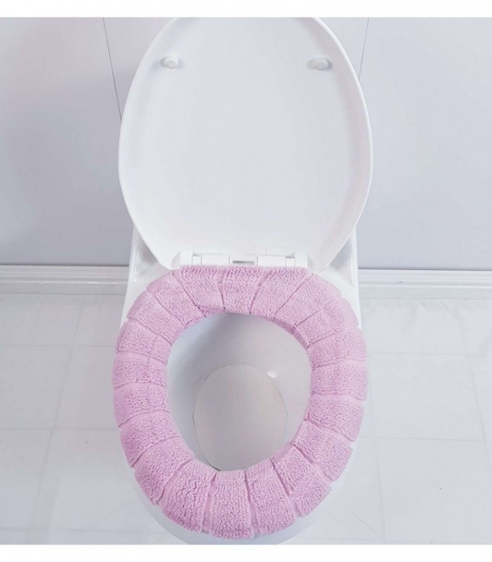 CAPA PARA INODORO COLOR LILA CLARO