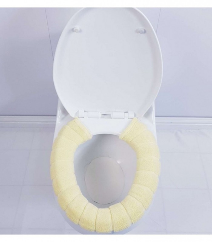 CAPA PARA INODORO COLOR AMARILLO