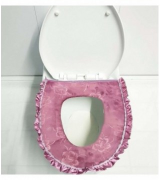 CAPA PARA INODORO CON BOLADO, COLOR LILA