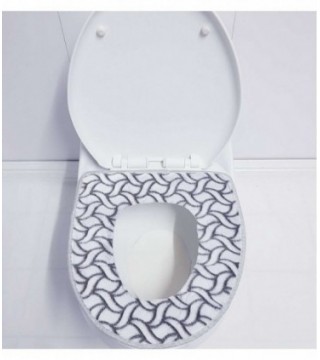 CAPA PARA INODORO, COLOR GRIS ESTAMPADO