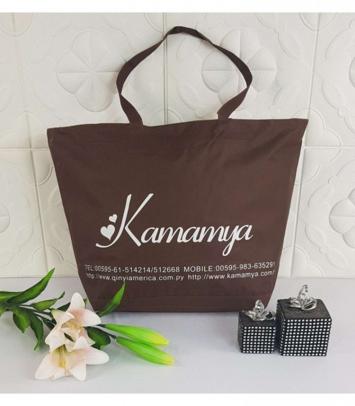 BOLSO KAMAMYA 0.40X0.50 COLOR MARRON