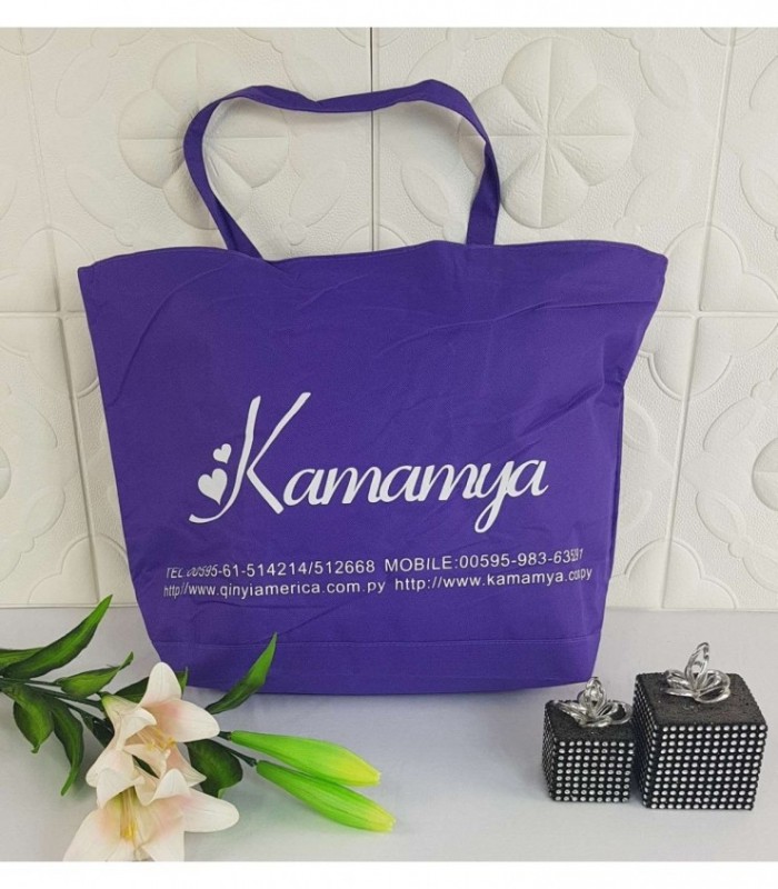 BOLSO KAMAMYA 0.40X0.50 COLOR LILA