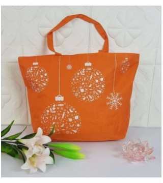 BOLSO KAMAMYA 0.40X0.50 COLOR NARANJA CON DISEÑO